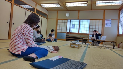 離乳食講座開催しました