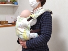 お母様も試着されました。