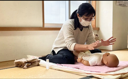 はるのわくわくポケット　　
ベビーマッサージ教室1回目