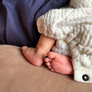 授乳の姿勢が飲みやすくなって、お口もしっかり大きく飲めるようになりました。